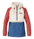 L.L.Bean Womens Mountain Classic Anorak, Multi-Color NATURA/BRMRNR / L