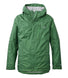 L.L.Bean Mens Trail Model Rain Jacket EVERGREEN