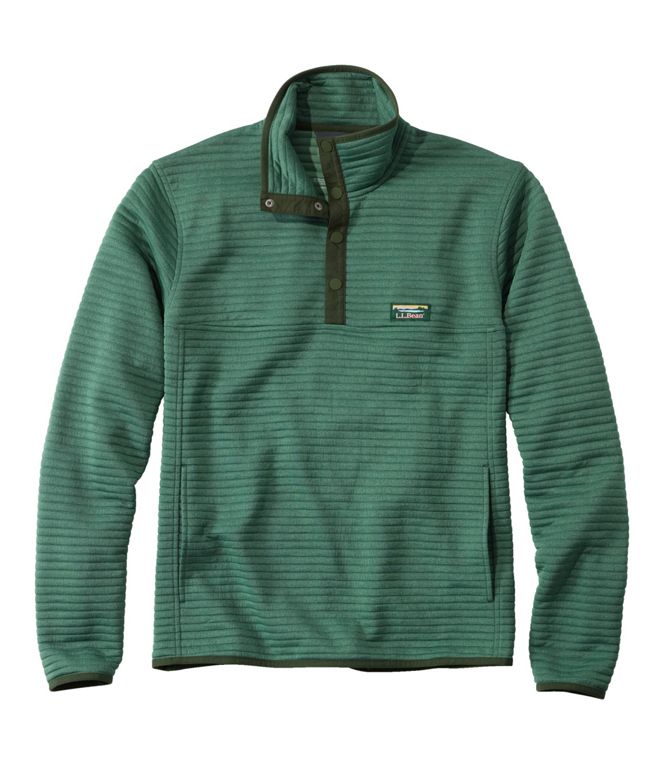 L.L.Bean Men's Airlight Knit Pullover ight Everglade Heather / L