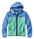 L.L.Bean Airlight Full-Zip Colorblock Kids' Malibu Blue/Brook Green