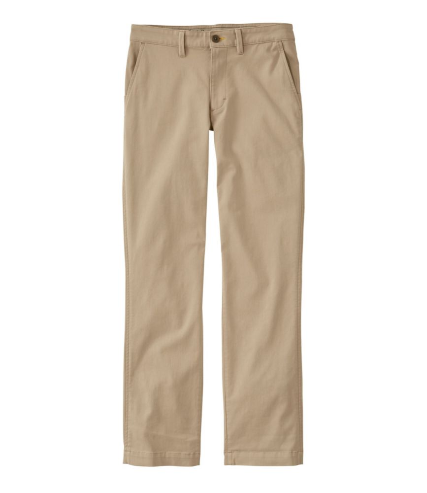 L.L.Bean Men's Comfort Stretch Chino Pants, Standard Fit, Straight Leg Coastal Dune /  / 32