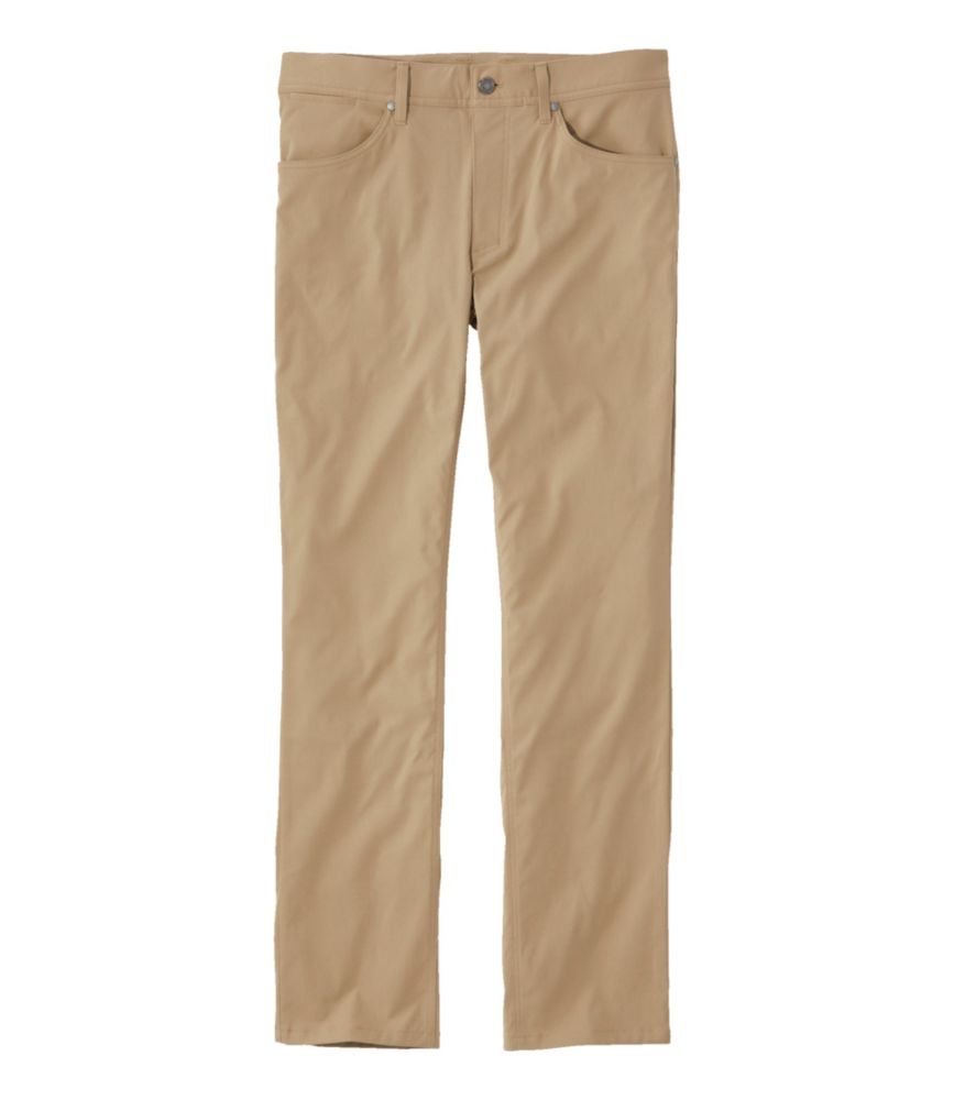 L.L.Bean Men's Venture Stretch Five-Pocket Pants, Standard Fit, Straight Leg Dark Driftwood /  / 32