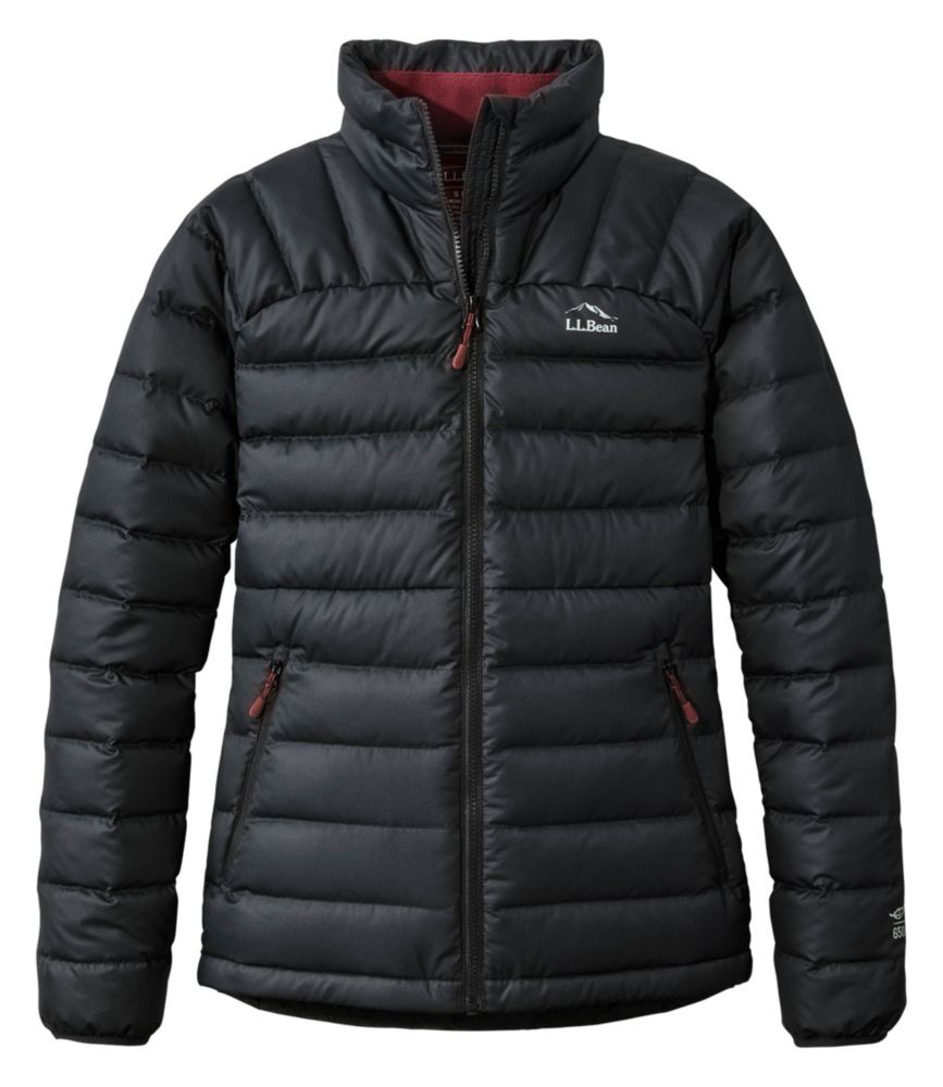 L.L.Bean Bean's Down Jacket Women's Regular Black