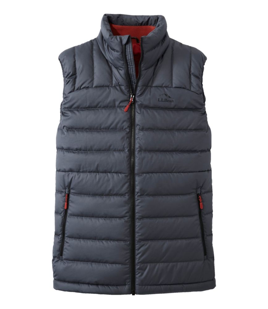 L.L.Bean Bean's Down Vest Men's Regular Gunmetal Gray