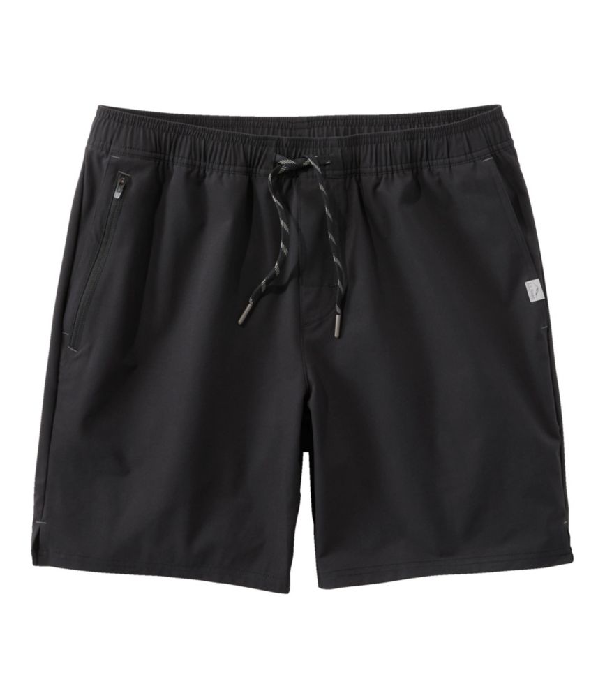 Men's L.L.Bean Multisport Shorts, 7" Classic Black
