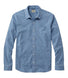 L.L.Bean Men's Comfort Stretch Performance Shirt, Long-Sleeve, Slightly Fitted Untucked Fit, Plaid BRIGHT BUE / L