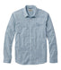 L.L.Bean Men's Comfort Stretch Performance Shirt, Long-Sleeve, Slightly Fitted Untucked Fit, Plaid SEA SAT / L