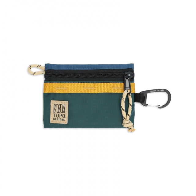 TOPO DESIGNS ACCESSORY BAG-MTN-MICRO POND BLUE/FORES