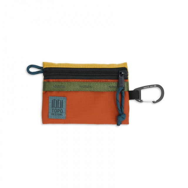 Topo Designs Accessory Bag Micro - Mountain MUSTARD/CLAY