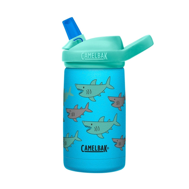 CAMELBAK eddy+ Kids SST Insulated 12oz SCHOOL OF SHARK