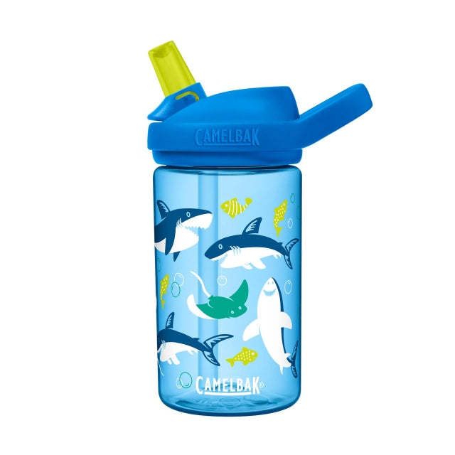 CamelBak Kids Eddy+ Tritan Renew 14 Oz SHARKS AND RAYS