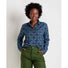 Toad&Co Women's Re-Form Flannel Boxy Long Sleeve Shirt.