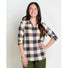 Toad&Co Women's Re-Form Flannel Long Sleeve Shirt.