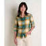 Toad&Co Women's Re-Form Flannel Long Sleeve Shirt.