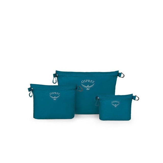 OSPREY PACKS Ultralight Zipper Sack Set WATERFRONT BLUE