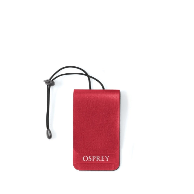 OSPREY PACKS Osprey Luggage Tag POINSETTIA RED