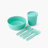 SEA TO SUMMIT Passage Dinnerware Set - 6 Pc. AQUA SEA