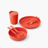 SEA TO SUMMIT Passage Dinnerware Set - 7 Pc. SPICY ORANGE
