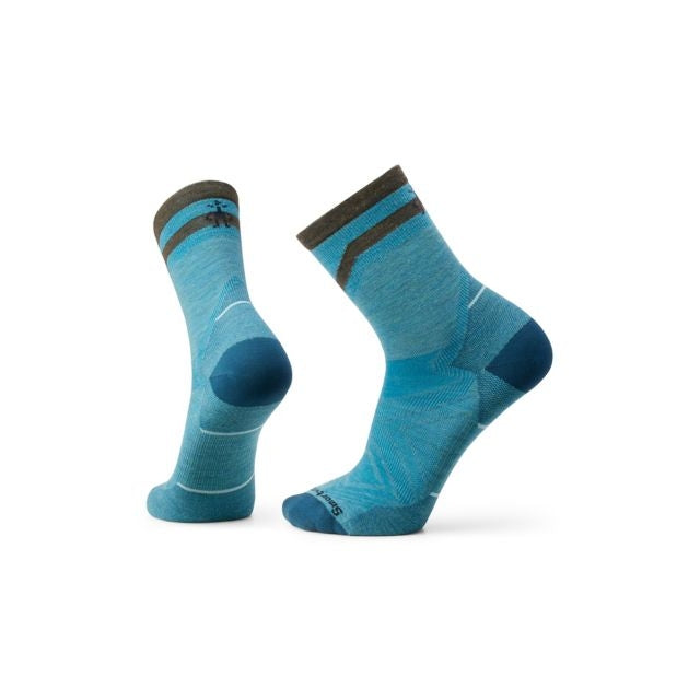 Smartwool Run Zero Cushion Mid Crew Pattern Socks 81 / L