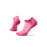 Smartwool Women's Run Zero Cushion Low Ankle Socks Power Pink