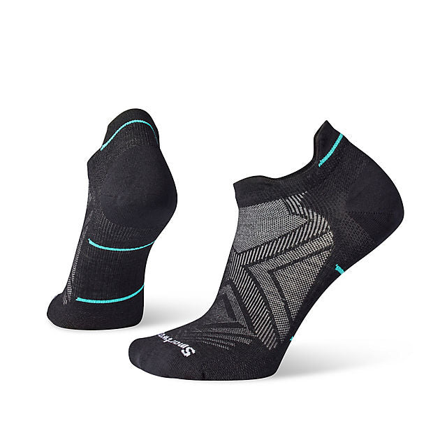 Smartwool Women's Run Zero Cushion Low Ankle Socks Black