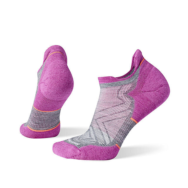 Smartwool Women's Run Targeted Cushion Low Ankle Socks Medium Gray