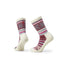 Smartwool Everyday Cozy Fair Isle Sweater Crew Socks.
