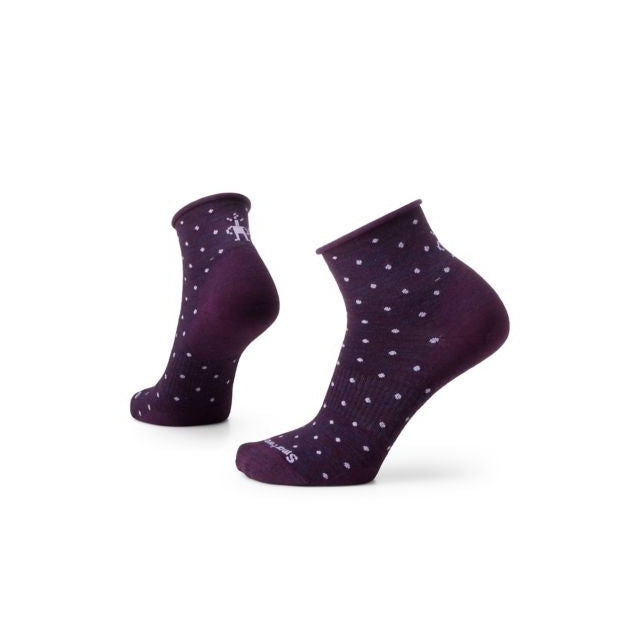 Smartwool Everyday Classic Dot Ankle Socks Purple Iris