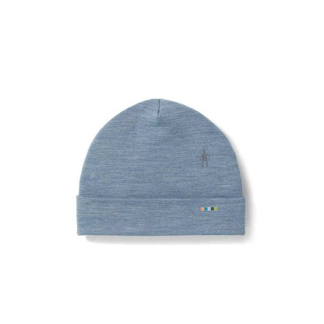 Smartwool Thermal Merino Reversible Cuffed Beanie Pewter Blue Heather
