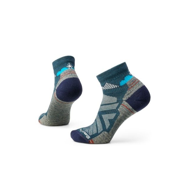 Smartwool Hike Light Cushion Clear Canyon Pattern Ankle Socks G74