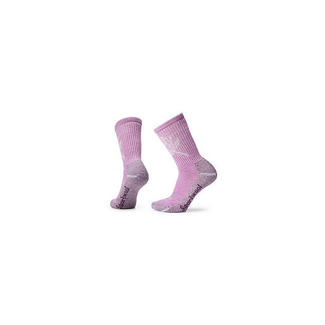 Smartwool Women's Hike Classic Edition Light Cushion Leaf Pattern Crew Socks