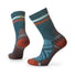 Smartwool Women's Hike Light Cushion Tube Stripe Crew Socks Twilight Blue