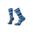 Smartwool Women's Hike Light Cushion Margarita Crew Socks aguna Blue / L