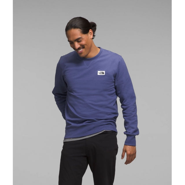 The North Face Men's Heritage Patch Crew IOD CAVE BUE / L