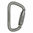 Metolius Climbing Steel Auto Lock Biner SILVER