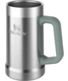 Stanley The Big Grip Beer Stein 24 Oz STAINLESS STEEL