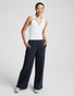 Beyond Yoga Sport Active Polo Tank WHT