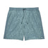 Free Fly Mens Palmera Elastic Boardshort Tidal Flow Print Stormy Sea