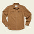 Howler Brothers Mens Dust Up Denim Snapshirt Owens Oaker Wash