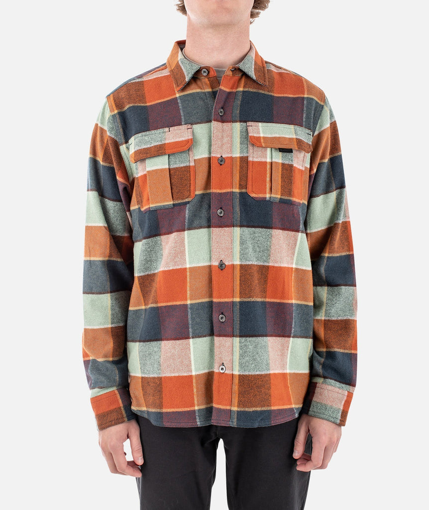 Jetty Men's The Arbor Flannel Rust