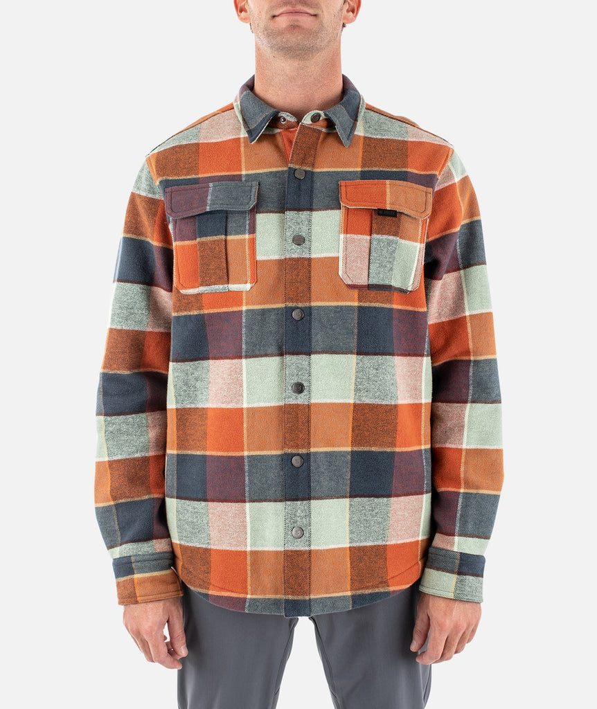 Jetty Men's Hull Jacket Rust