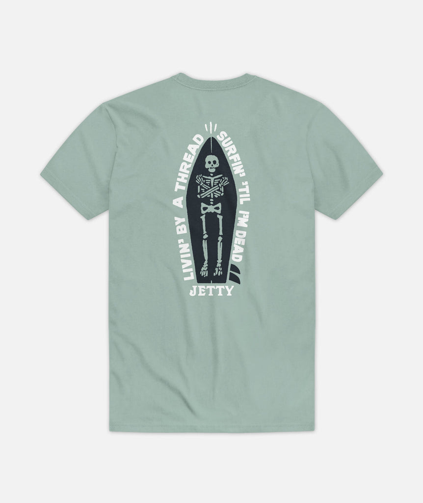 Jetty Mens Coffin Tee MINT