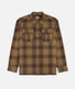 Jetty Arbor Flannel - Light Brown in Brown