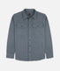Jetty Men's Ridge Tweed Shirt in Blue