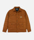 Jetty Men's Windward Collared Puffer Jacket in Toffee