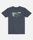 Jetty Men's Borderline Tee in Navy