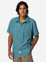 AirExchange UPF 40 SS Shirt in Seafloor Camping Trip