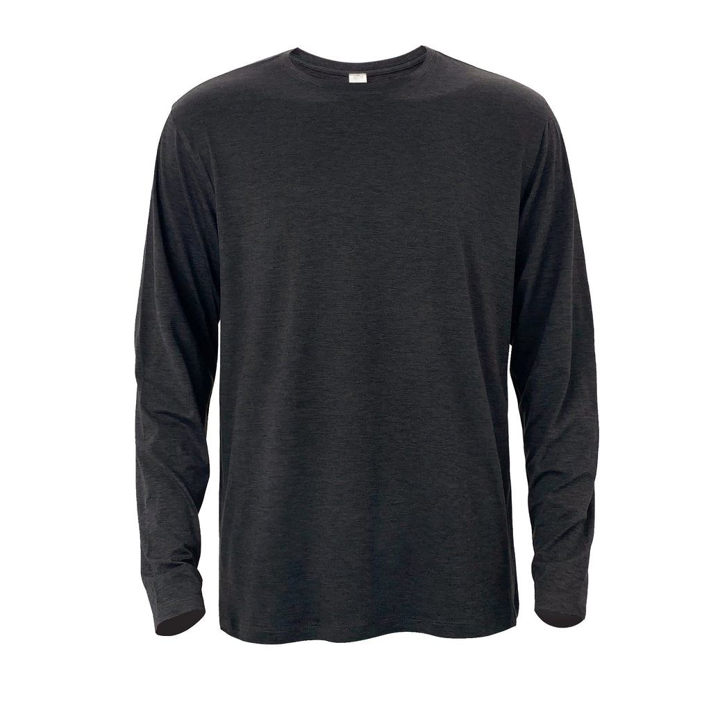 Just Head Outdoors Men's Long Sleeve 2.0 Heather Black