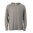 Just Head Outdoors M Performance Tech Sun Hoodie Heather Classic Gray