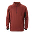 Just Head Outdoors M Waffle Quarter Zip Russet Brown
